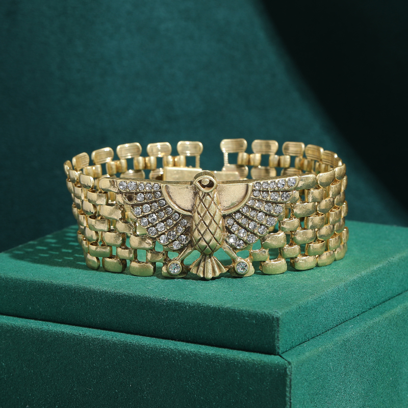 Women'S Eagles Accessories - Vintage Wide Eagle Charm Bracelets For