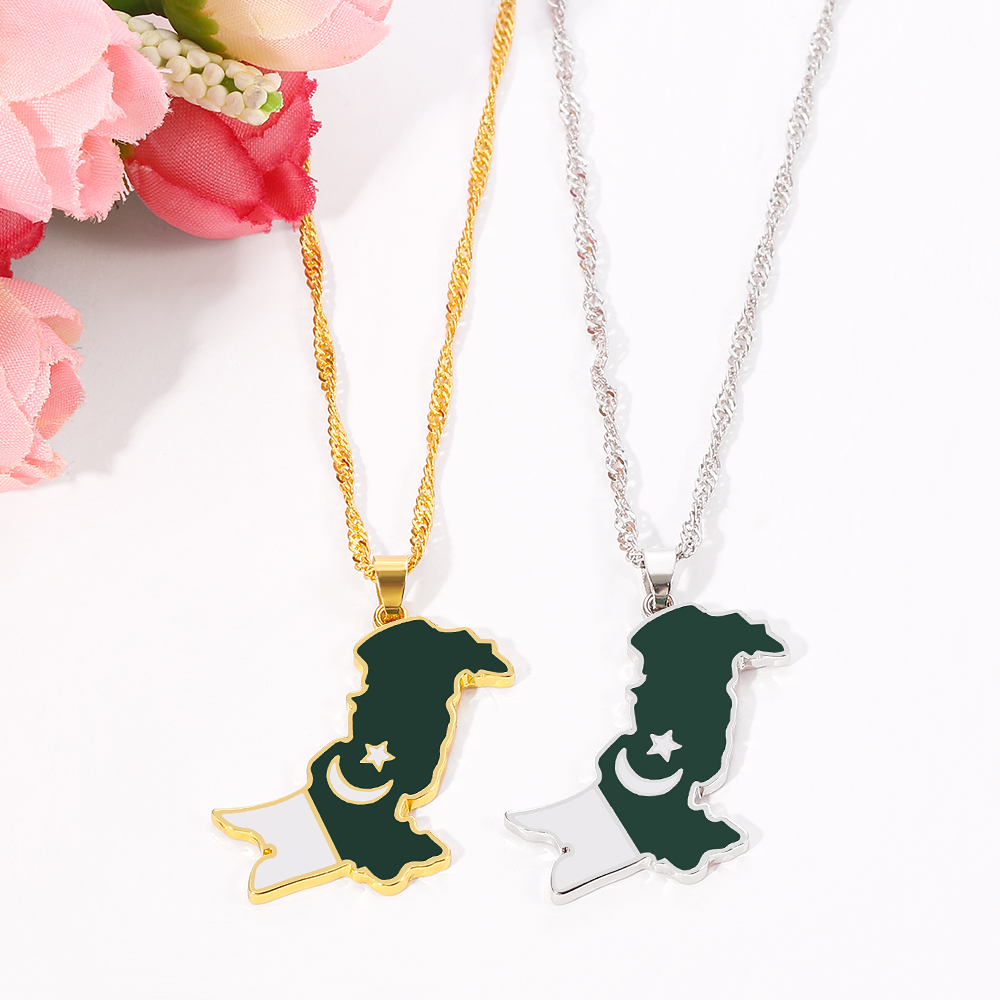 Women Accessories Pakistan - Pakistan Map Creative Pendant Fashionable Personality