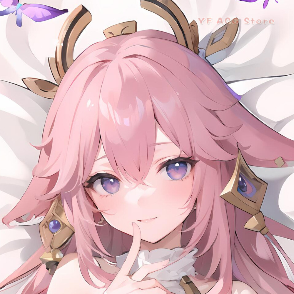 Queen Accessories - Genshin Impact Yae Miko Dakimakura Cover