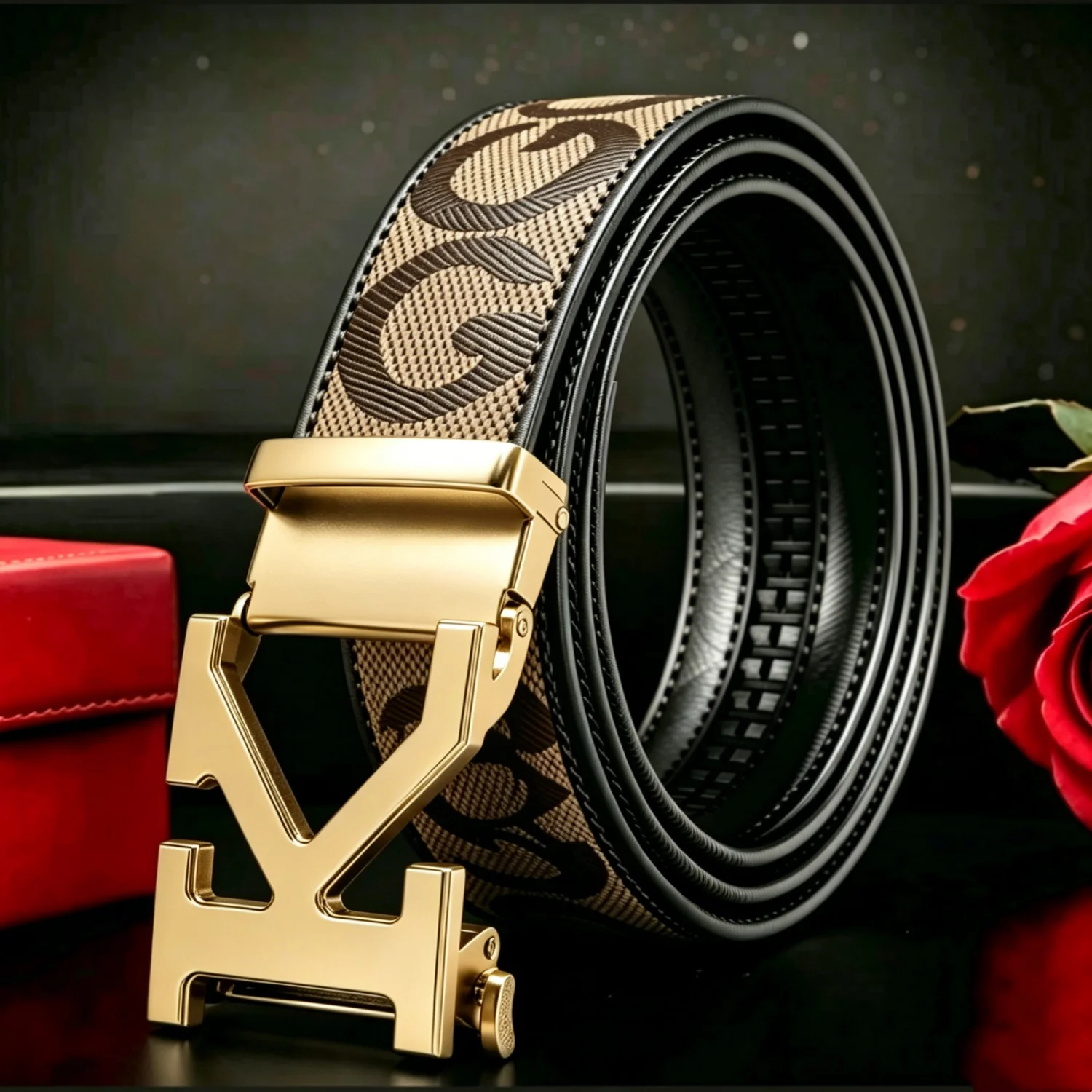 Women'S Eagles Accessories - POYYAS Stylish Metal Buckle Men Belt