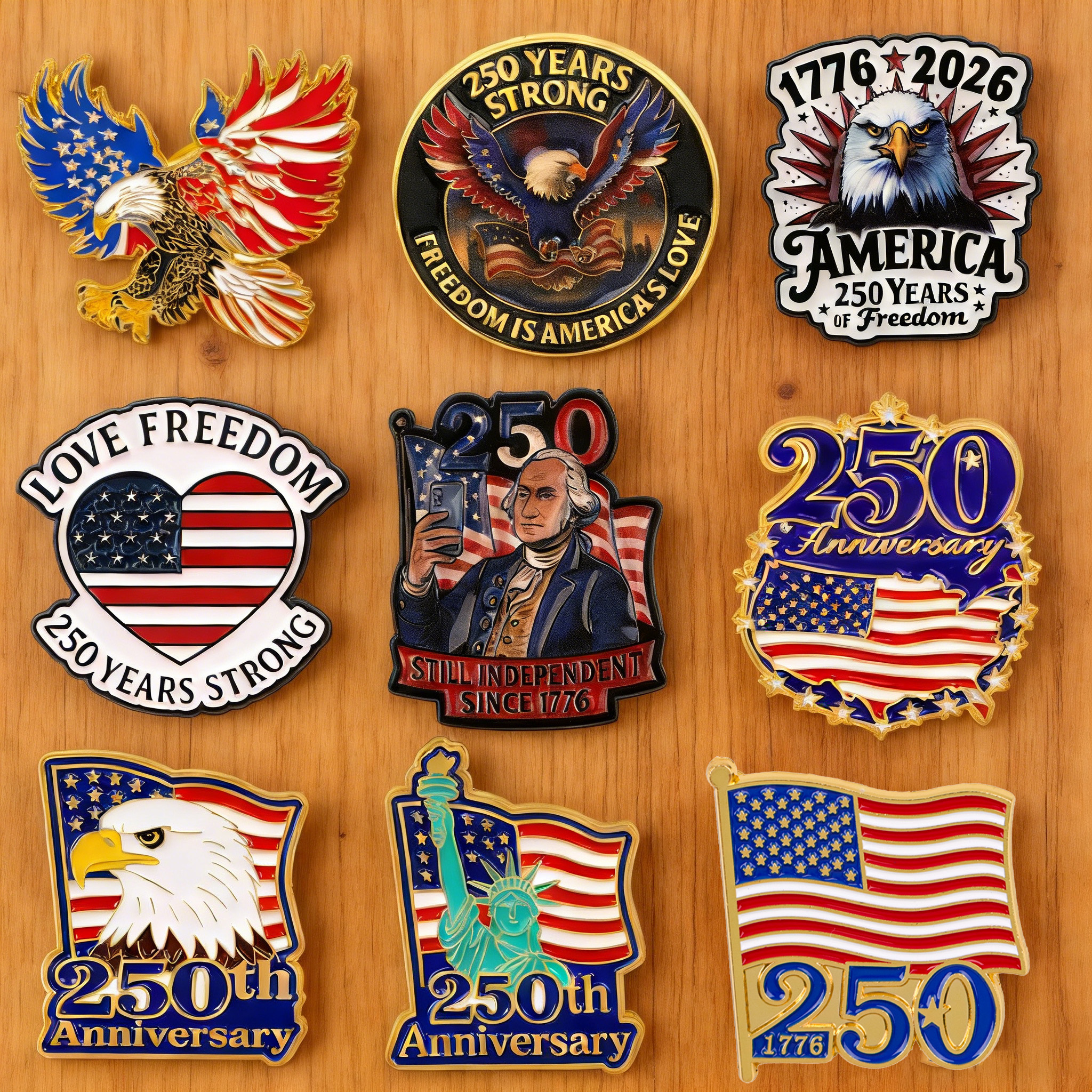 Women'S Eagles Accessories - The United States 250th Anniversary Eagle