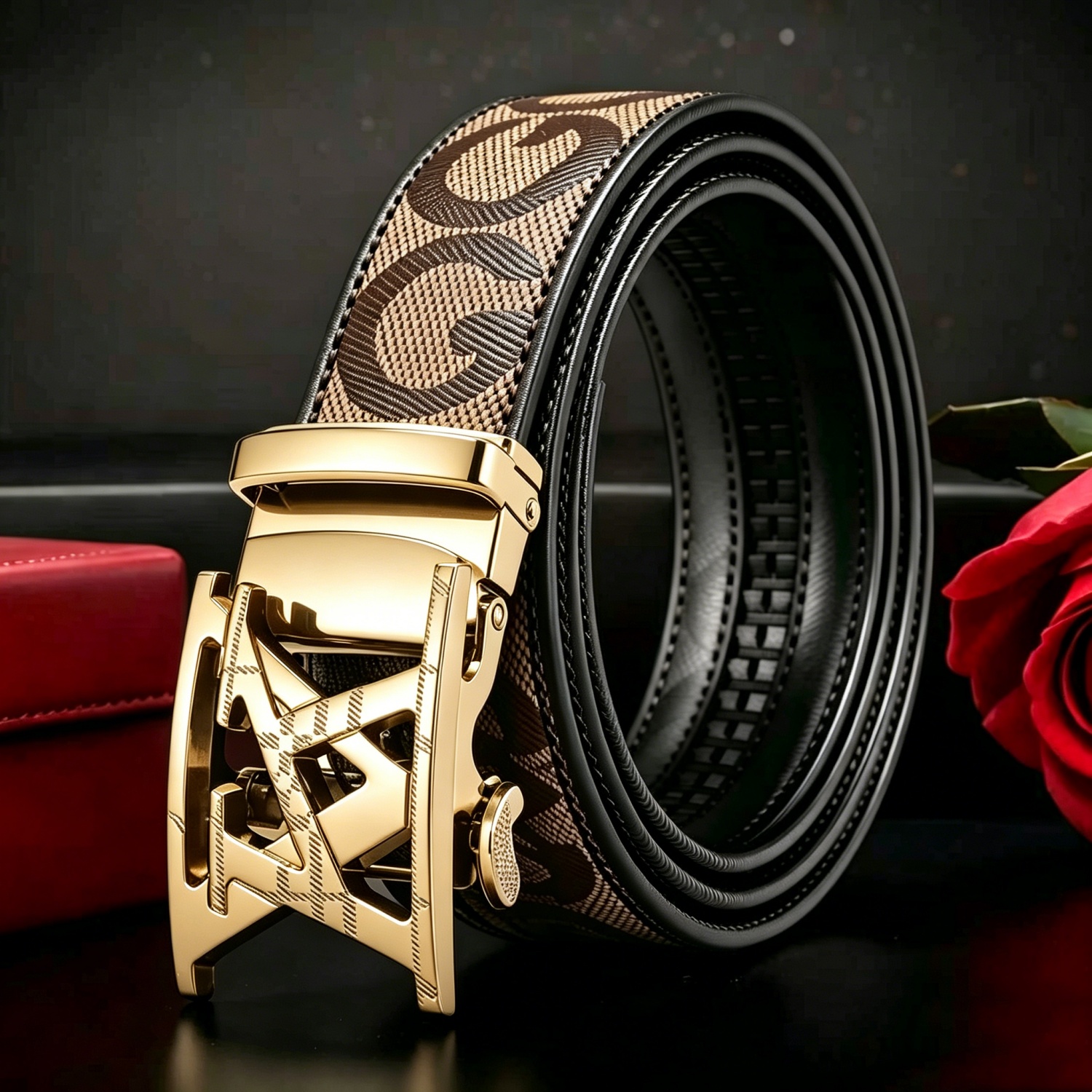 Women'S Eagles Accessories - POYYAS Stylish Metal Buckle Men Belt
