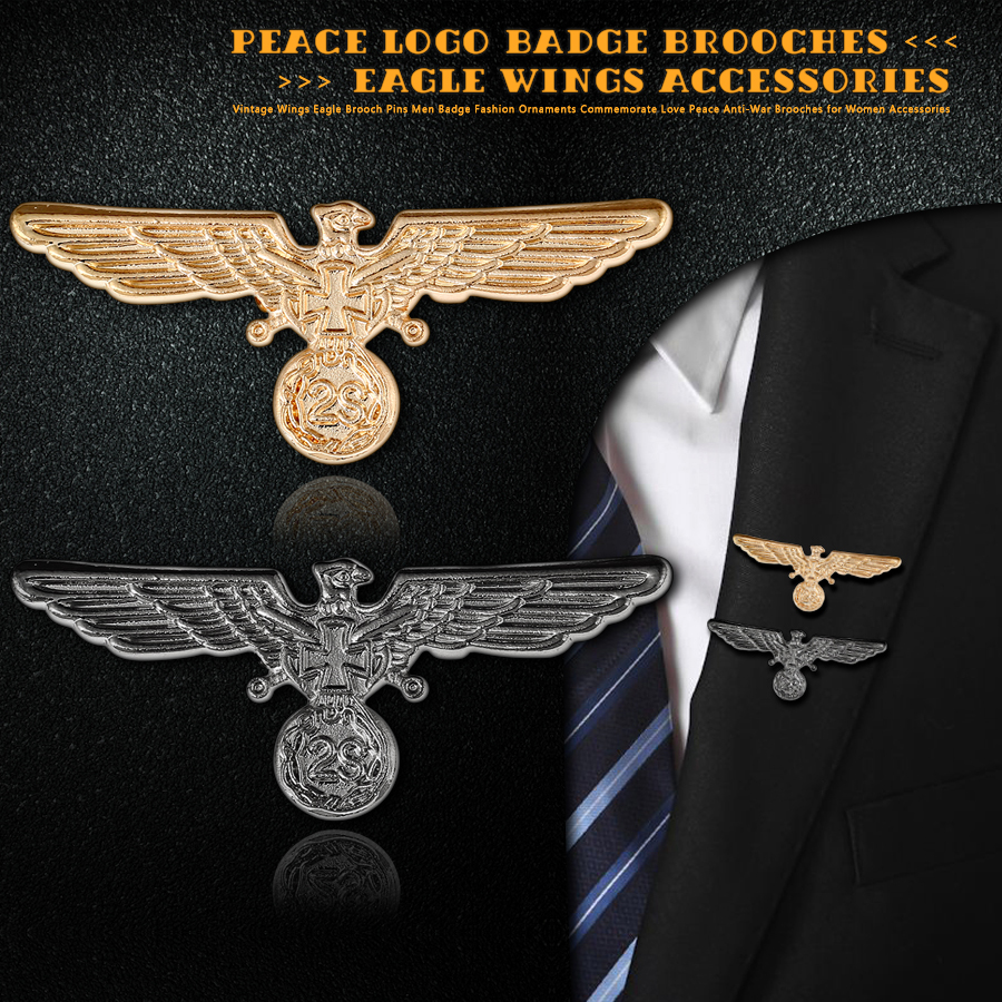 Women'S Eagles Accessories - Commemorate Peace Anti-War Brooches Badge Ornaments