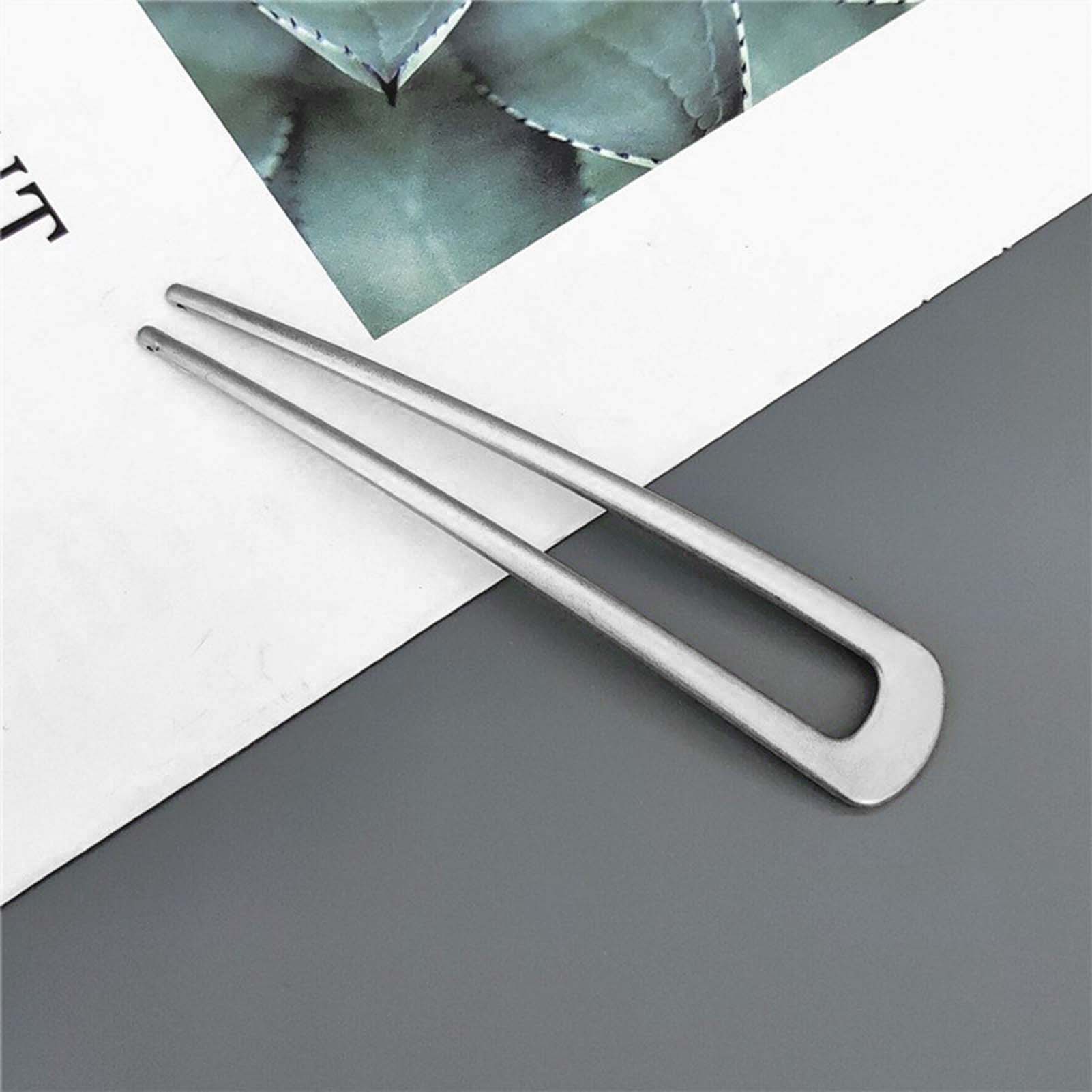 French U Shaped Hair Pins Vint - Women Knight Accessories 评论和价格