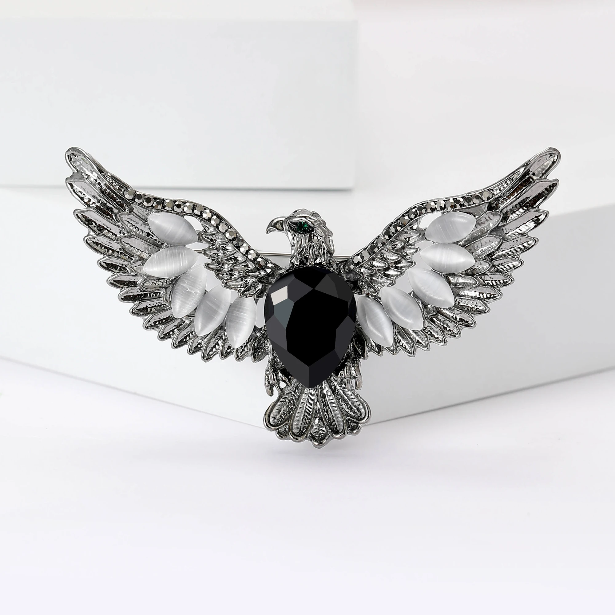 Enamel Eagle Brooches for Wome - Women'S Accessories Categories 评论和价格