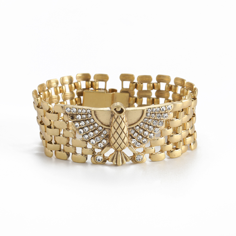 Vintage Wide Eagle Charm Brace - Women'S Eagles Accessories 评论和价格