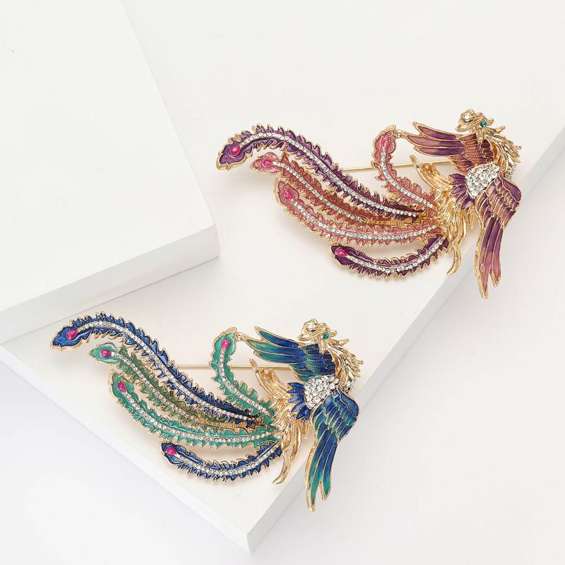Unisex Enamel Animal Bird Cate - Women'S Accessories Categories 评论和价格