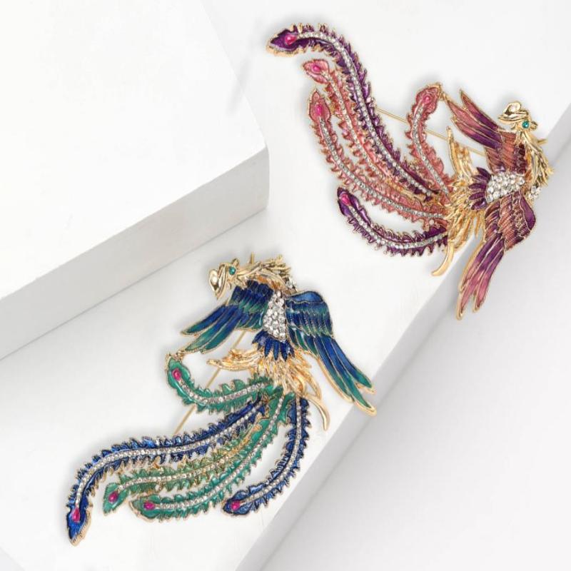 Unisex Enamel Animal Bird Cate - Women'S Accessories Categories 评论和价格