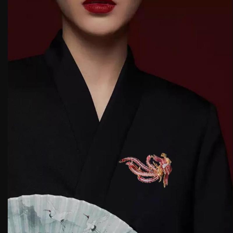 Unisex Enamel Animal Bird Cate - Women'S Accessories Categories 评论和价格