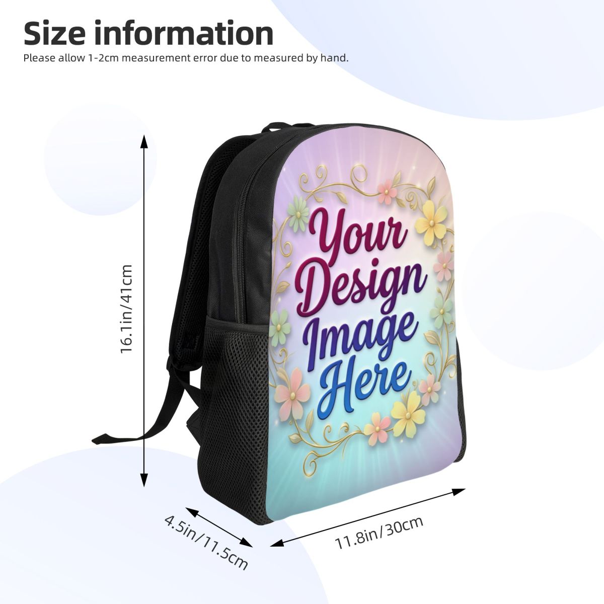 Custom Your Photo Logo Text La - Women Accessories Images 评论和价格
