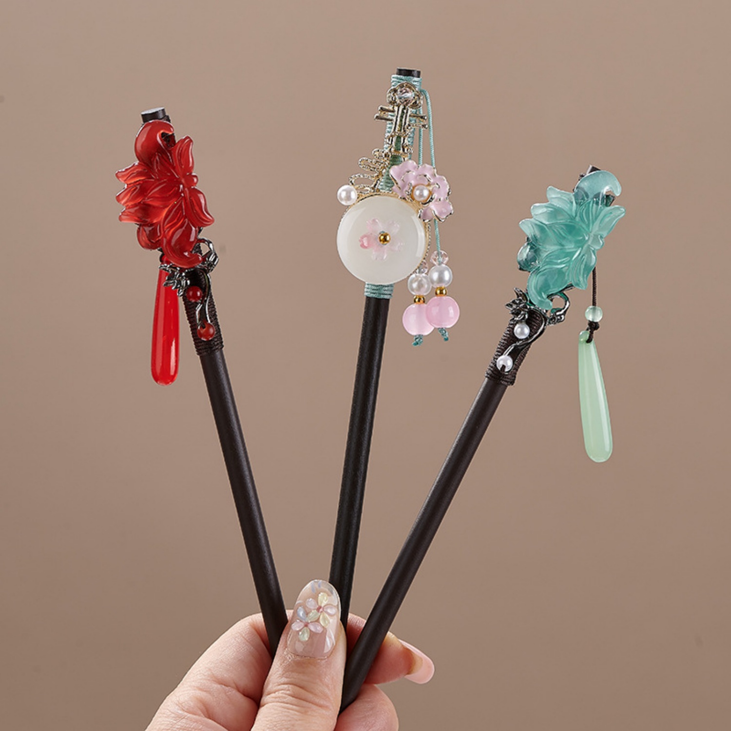 Vintage Flower Hairpin For Wom - Women Knight Accessories 评论和价格