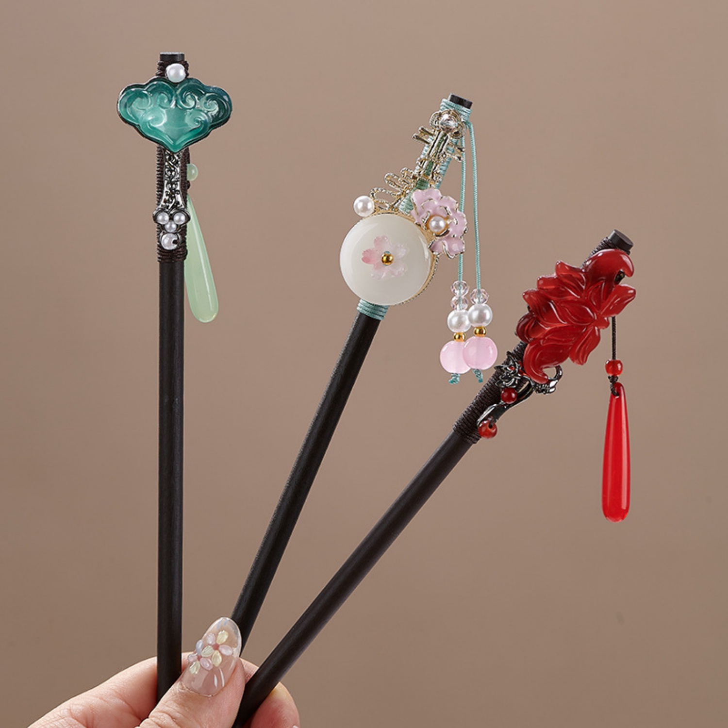 Vintage Flower Hairpin For Wom - Women Knight Accessories 评论和价格