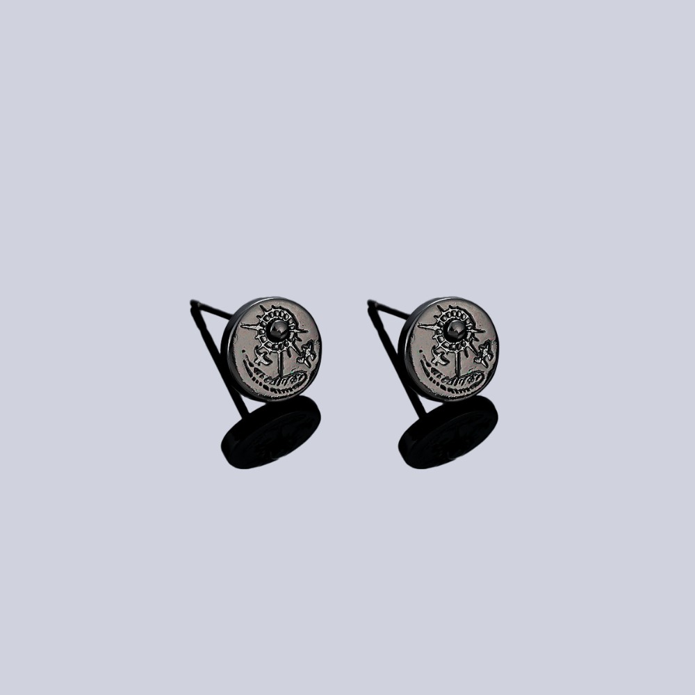 1pair Indian Eagle Stud Earrin - Women'S Eagles Accessories 评论和价格