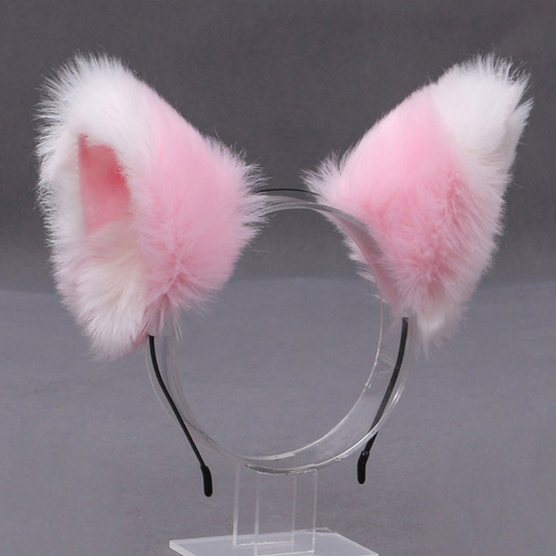 Fluffy Fox Cat Ear Plush Headb - Women Knight Accessories 评论和价格