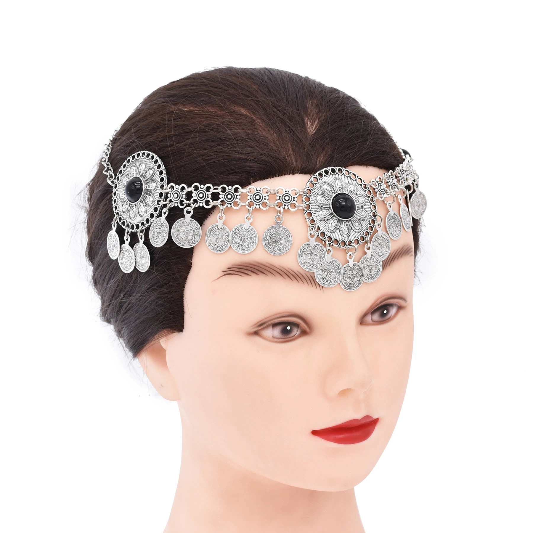 3 Large Flower Retro Coin Fore - Women Accessories Pakistan 评论和价格