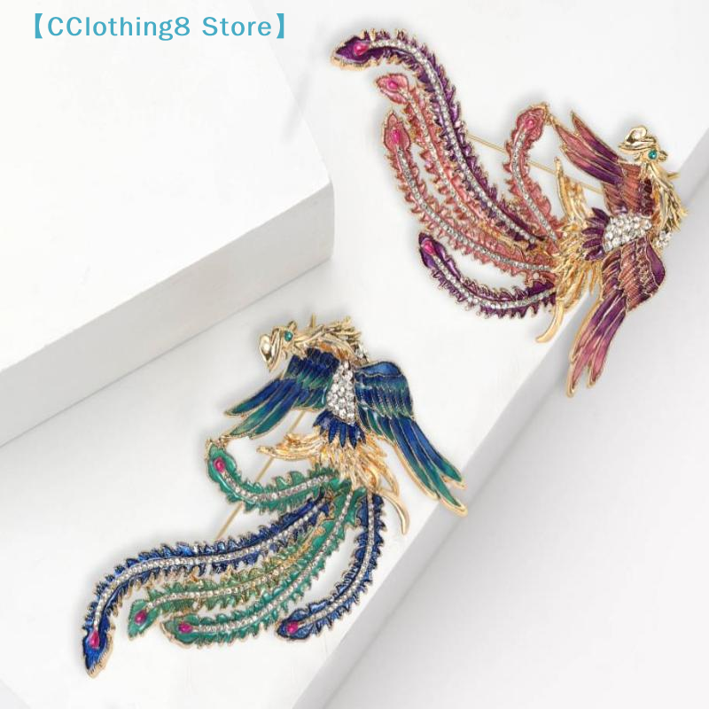 Fashion Phoenix Brooches Unise - Women'S Accessories Categories 评论和价格