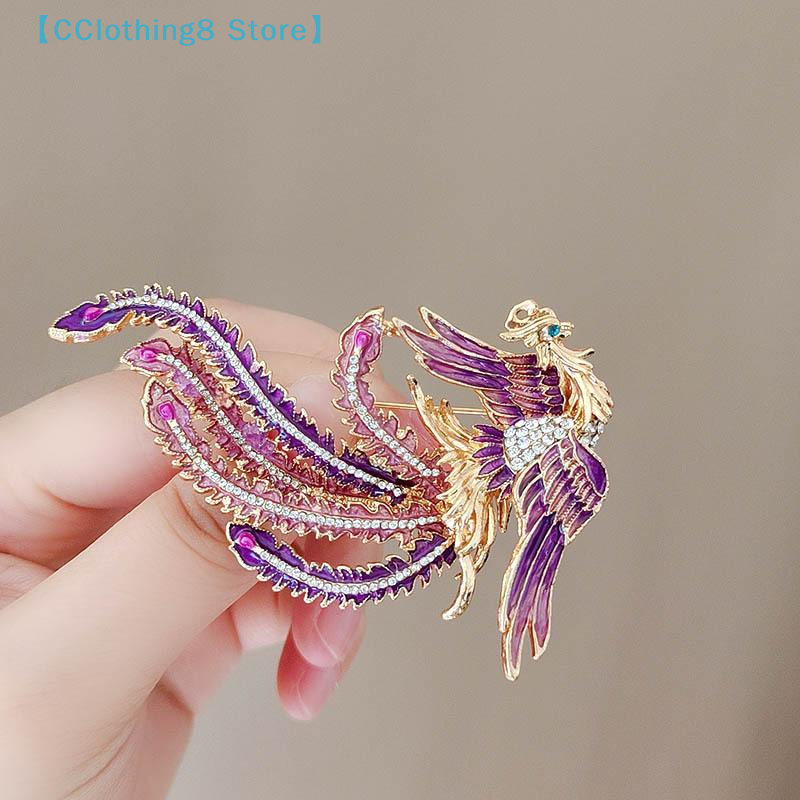 Fashion Phoenix Brooches Unise - Women'S Accessories Categories 评论和价格
