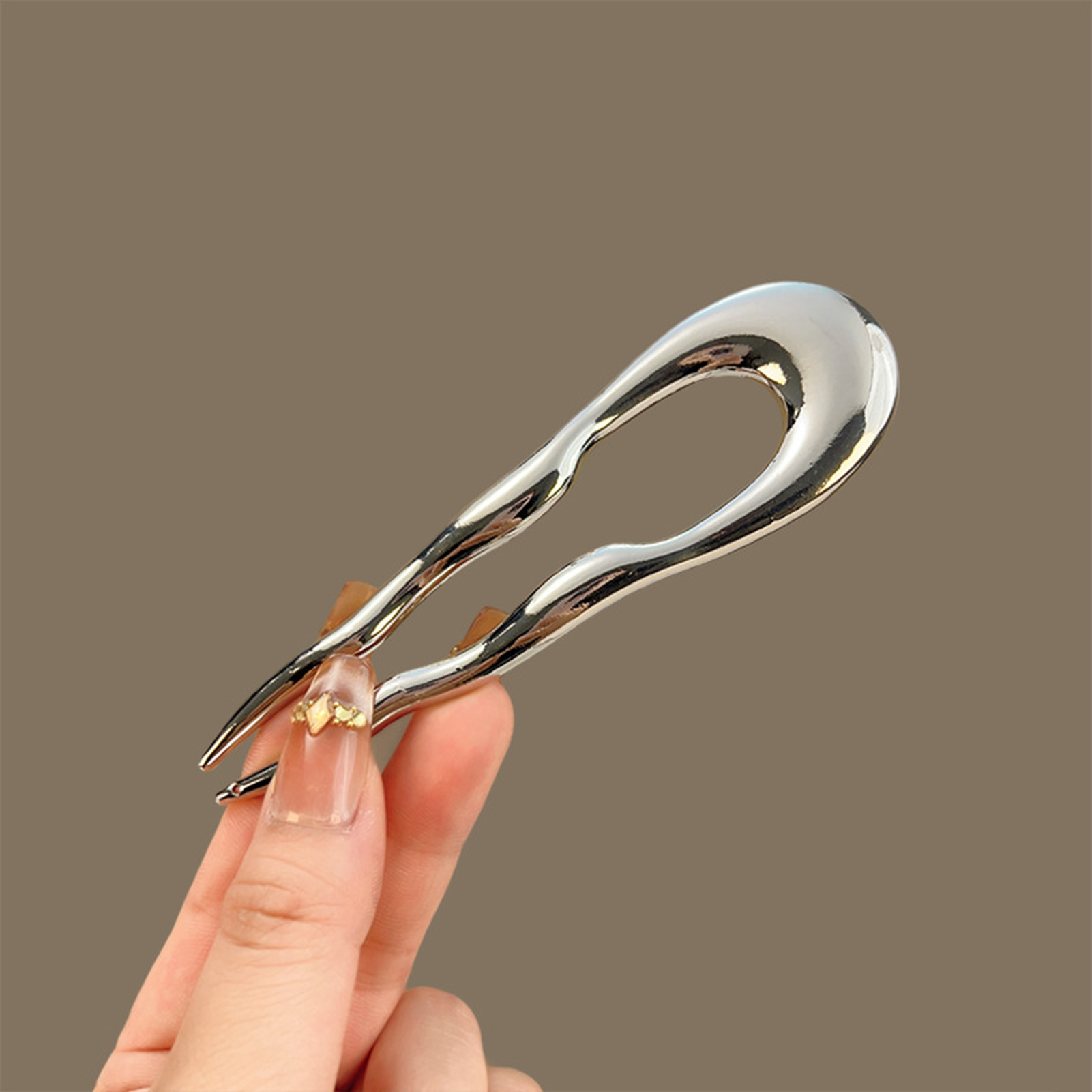 Simple Metal Alloy Hairpins U- - Women Knight Accessories 评论和价格