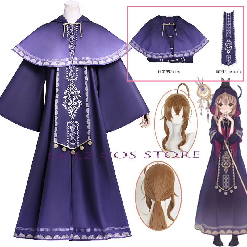 Monica Everett Cosplay Wig Ani - Women Accessories Set 评论和价格