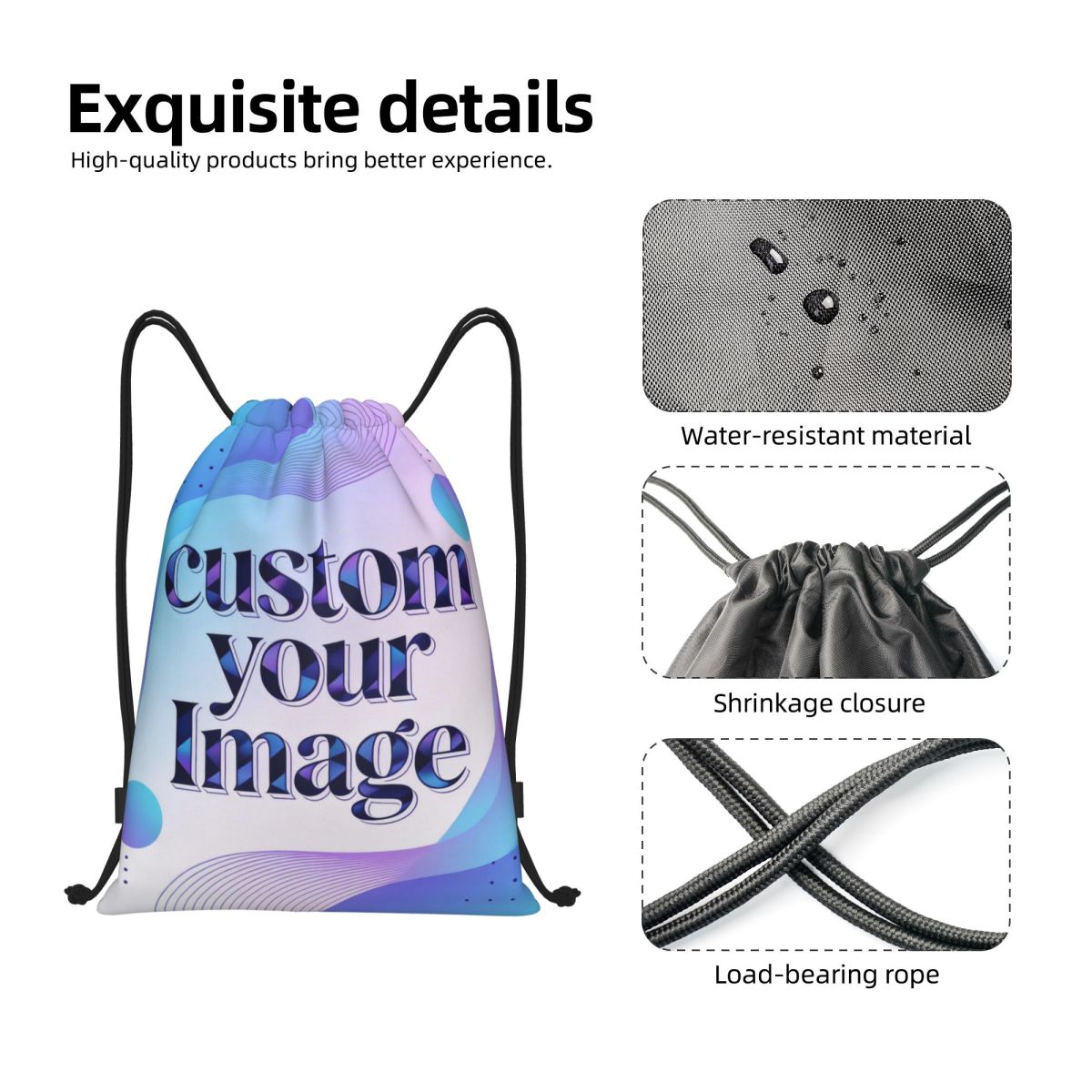 Custom Your Photo Logo Text Dr - Women Accessories Images 评论和价格