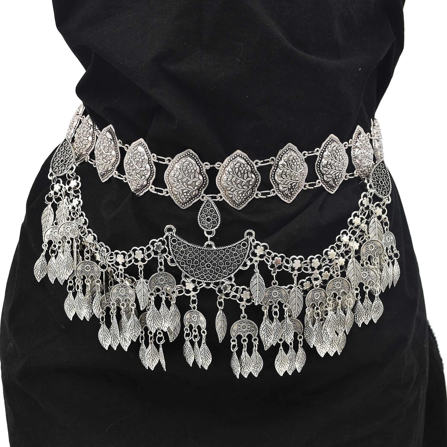 Vintage Silver Ethnic Multilay - Women Accessories Pakistan 评论和价格