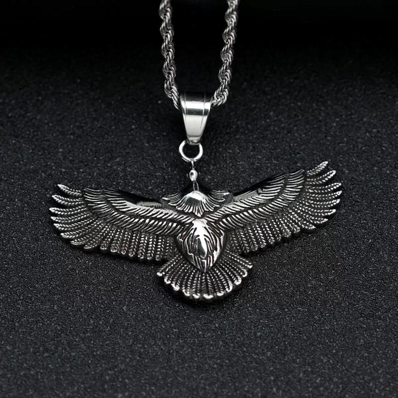 Trendy Eagle Pendant Silver 92 - Women'S Eagles Accessories 评论和价格