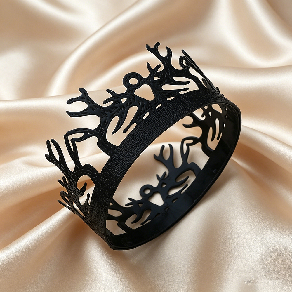 1pc Fashion Black Gothic Antle - Queen Accessories 评论和价格