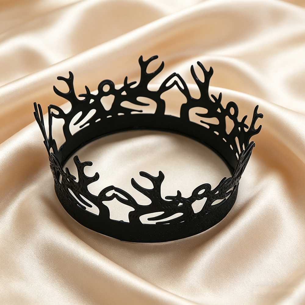 1pc Fashion Black Gothic Antle - Queen Accessories 评论和价格