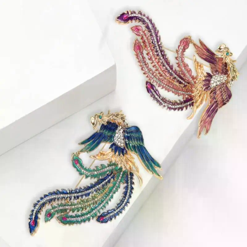 Unisex Enamel Animal Bird Cate - Women'S Accessories Categories 评论和价格