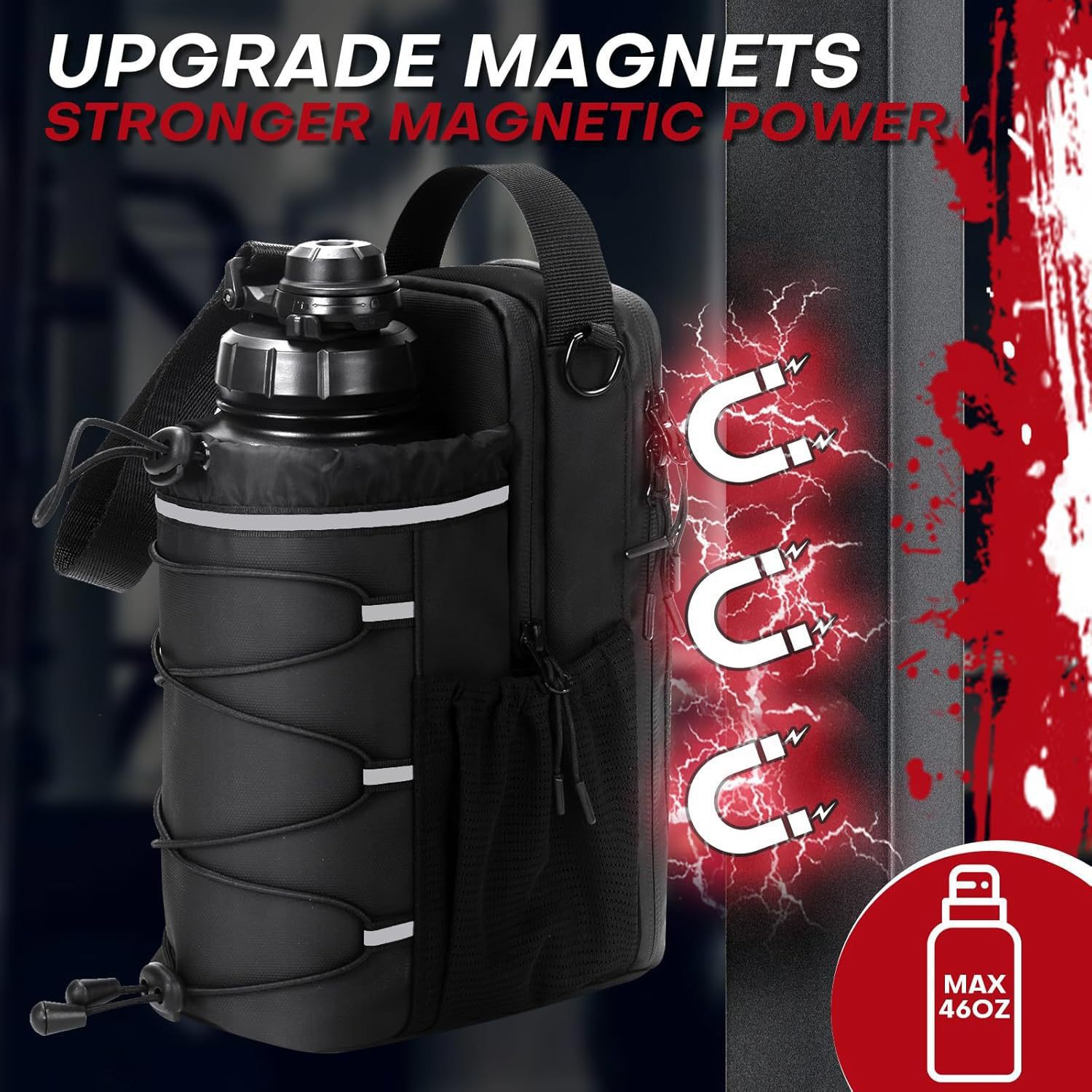 Portable Magnetic Water Bottle - Women'S Exercise Accessories 评论和价格