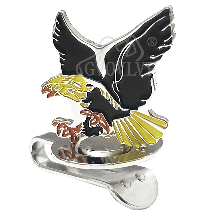 1pc Yellow Eagle Golf Hat Clip - Women'S Eagles Accessories 评论和价格