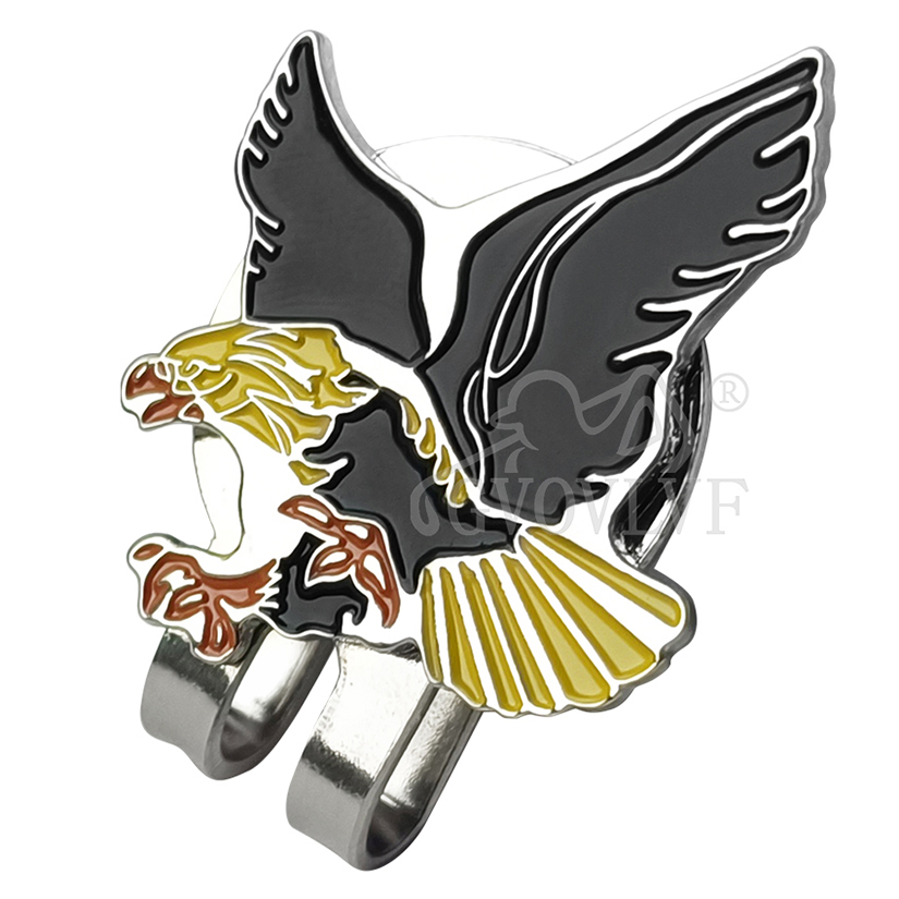 1pc Yellow Eagle Golf Hat Clip - Women'S Eagles Accessories 评论和价格