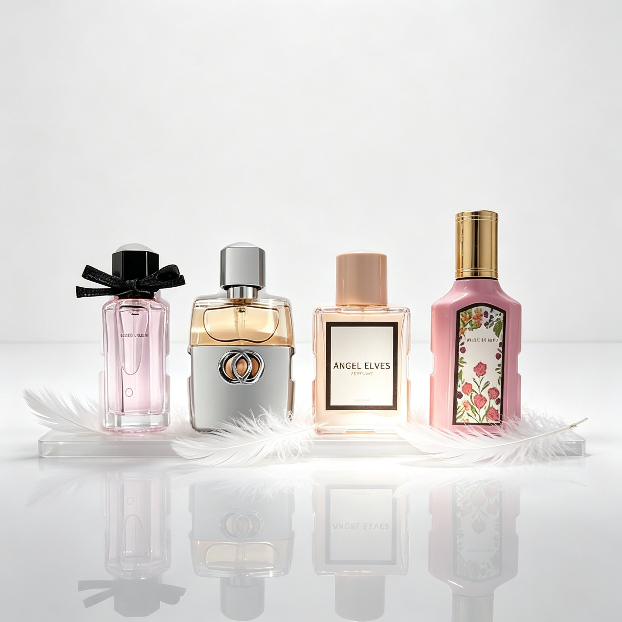 4Pcs Women Perfume Gift Set Lo - Women Accessories Set 评论和价格