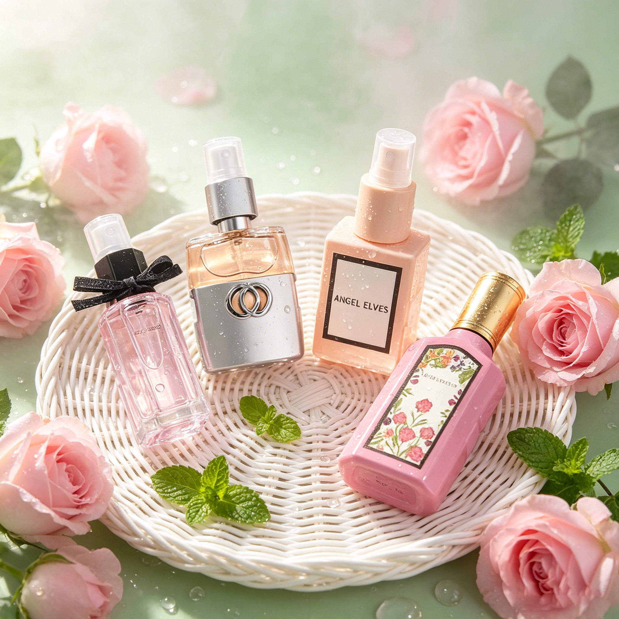 4Pcs Women Perfume Gift Set Lo - Women Accessories Set 评论和价格
